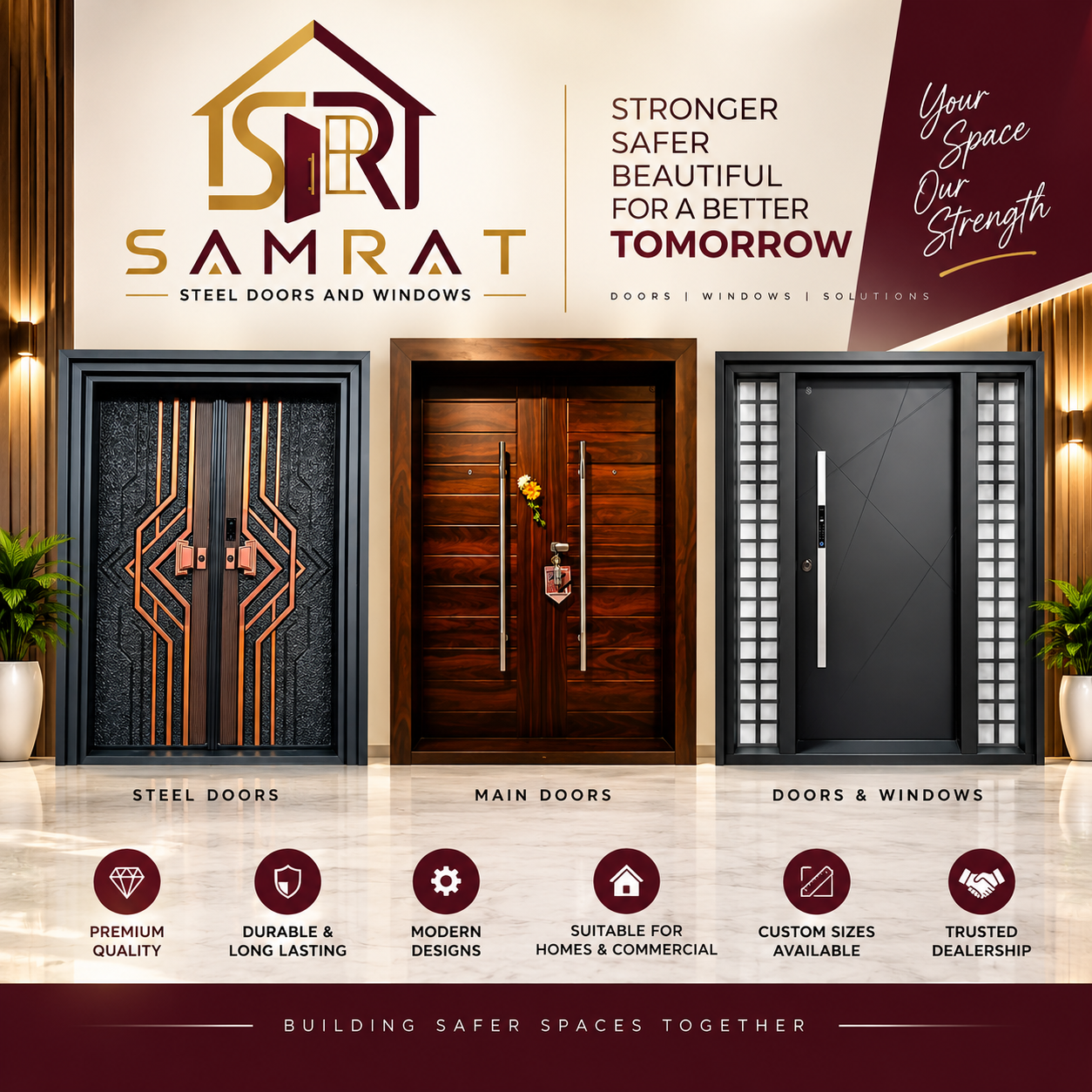 Dealer opportunity for steel doors and windows